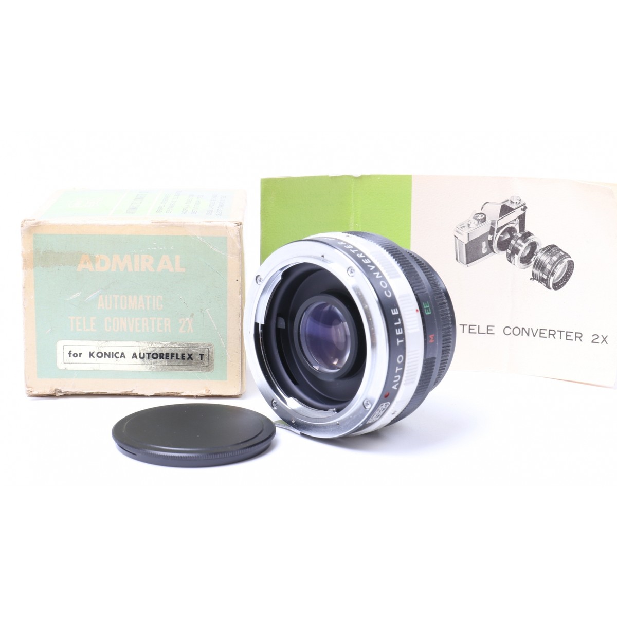 、 Admiral Auto Tele Converter 2X For Konica Autoflex T + Top