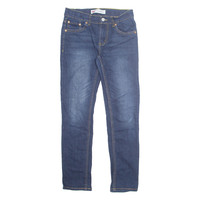 LEVI'S 512 Womens Jeans Blue Regular Tapered Stone Wash W28 L27