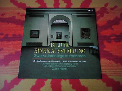     Pictures of an Exhibition - Mussorgsky/ Ashkenazy * Decca SAD 22017 WLP   