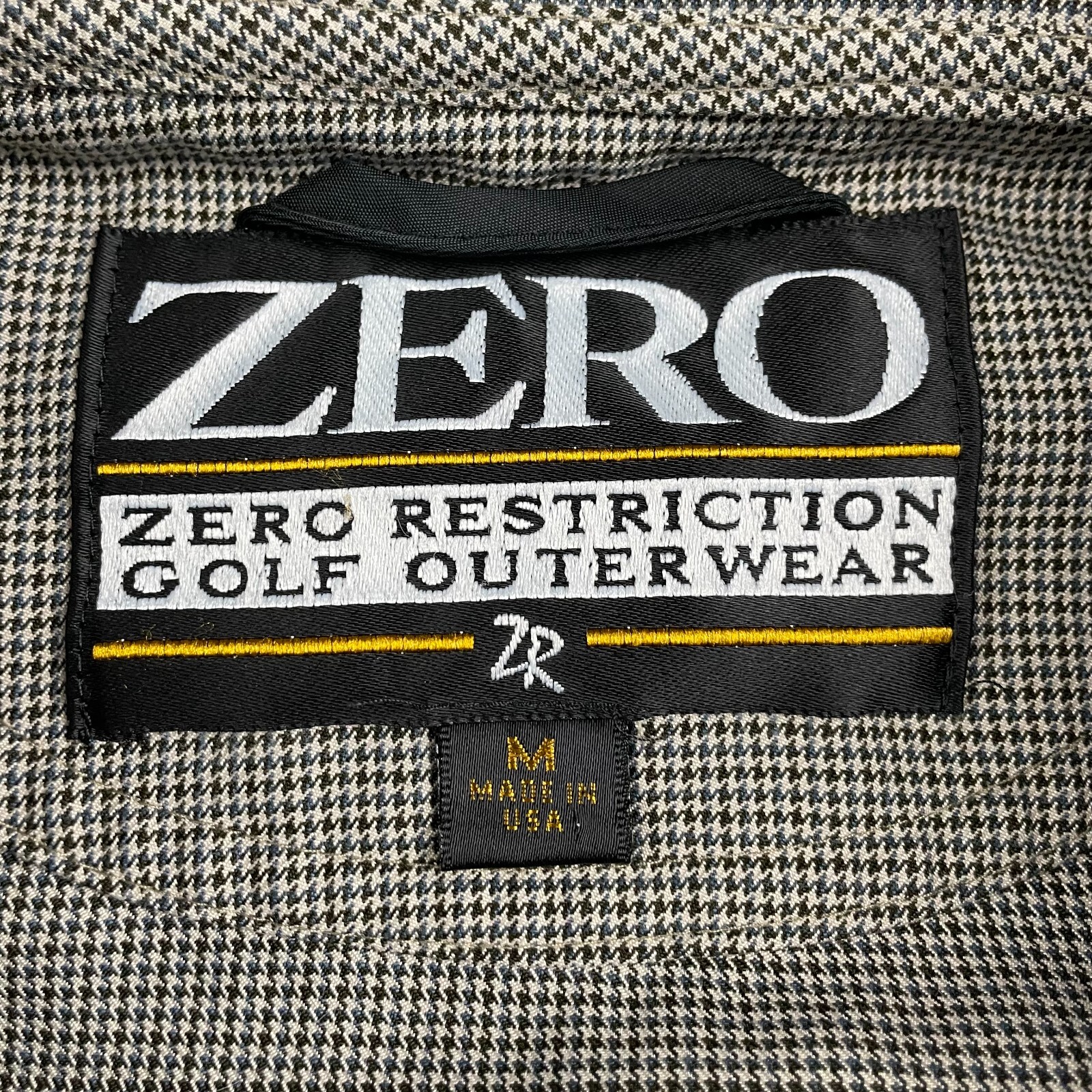 Zero Restriction Pullover Men M Brown Snap Puppys… - image 3