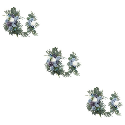 3 PCS Simulé Fleur Mariage Accessoires Arche Décorations Fleurs Rose Mariée économies