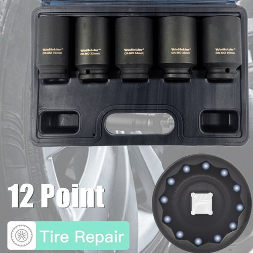 12Point Axle Hub Nut DEEP