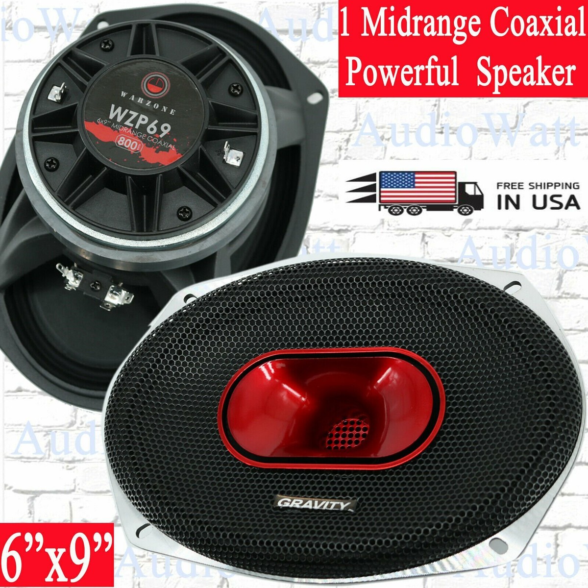 1x Gravity WZP69 Car Audio 6