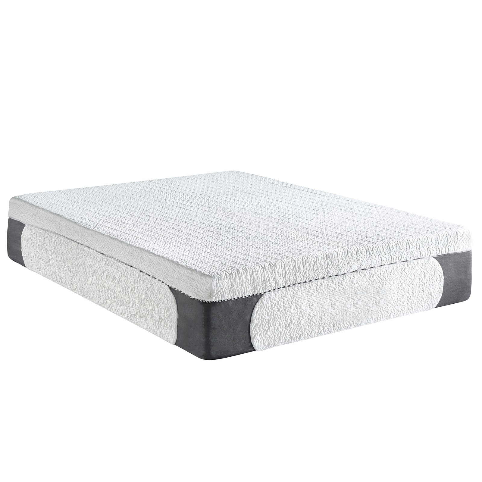 Modern Sleep Cool Gel Memory Foam Mattress 12 Inch King White For Sale Online Ebay