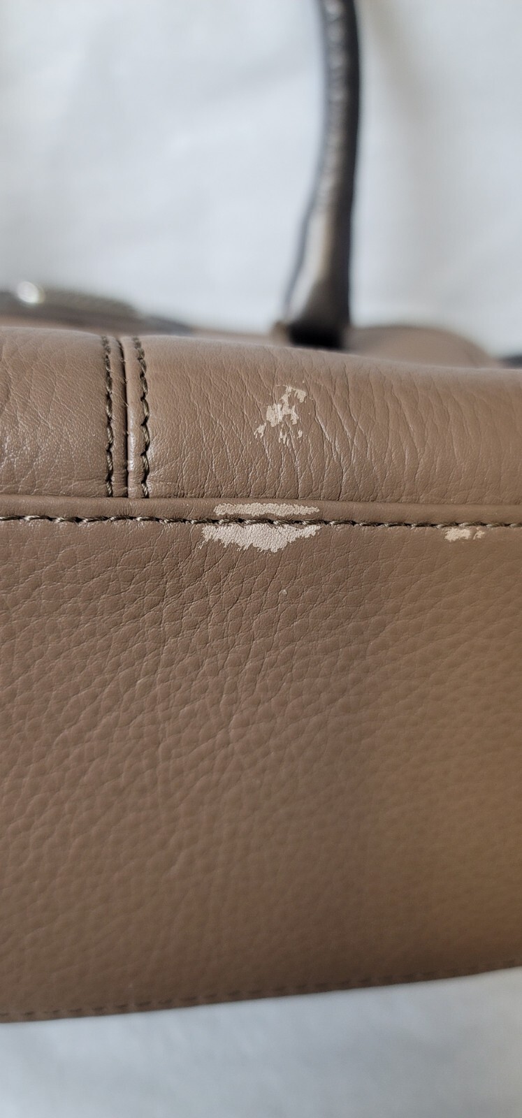 BRIGHTON "GILROY" LEATHER PYTHON SATCHEL - image 9