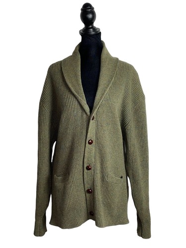 Vintage Orvis 100% Lambswool Button Up 