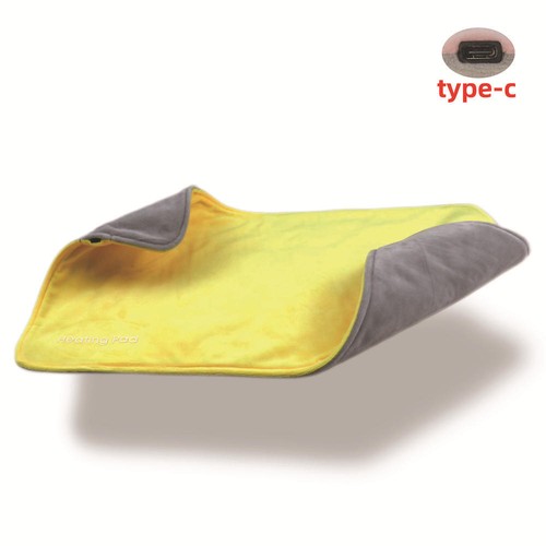 30X50CM Portable Electric Blanket Heating Pad Blanket Heated USB Outdoor Office - Picture 9 of 18