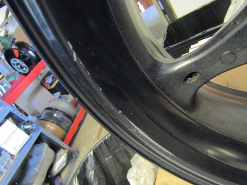 07 08 SUZUKI GSXR 1000 GSXR1000 FRONT REAR WHEEL GSX-R 1000 REAR RIM ROTOR - Picture 16 of 17