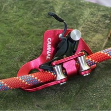 Chest Abdominal Ascender for Vertical Rope Locking Pulley Rock Tree Climbing