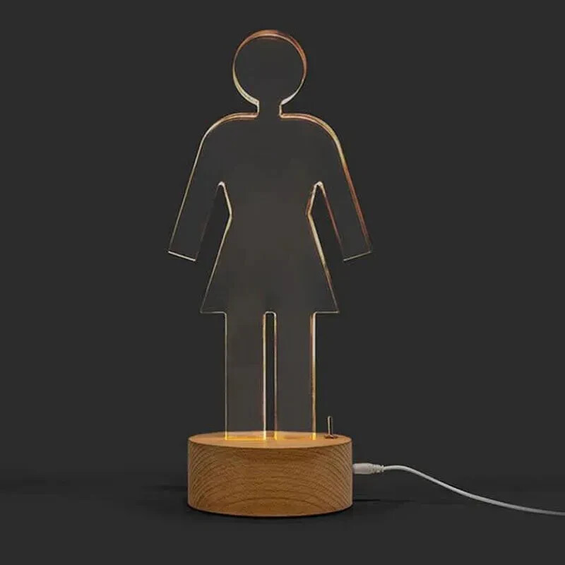 Og Acrylic Lamp Rare! / Chocolate