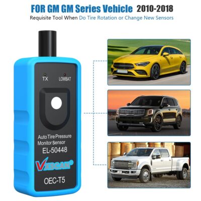EL-50448 TPMS Reset Tool Relearn Tire Pressure Sensor For GM Car Vehicles