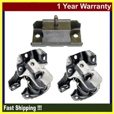 Engine Motor & Automatic Transmission Mount For GMC 08-13 4.3L RWD Set 3PCS New