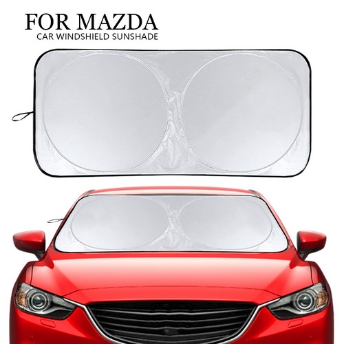 For Mazda 2/3/6 Series Auto Car Windshield Sun Shade Heat Block Shield Cover - Bild 1 von 12
