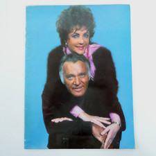 Elizabeth Taylor Richard Burton SOUVENIR PROGRAM Private Lives 1983 Broadway