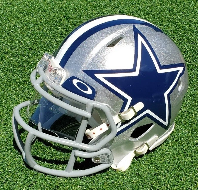 Dallas cowboys hotsell helmet with visor