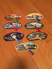 2017 Jamboree - Connecticut Yankee Council PEZ Candy 7 JSP Trader Set