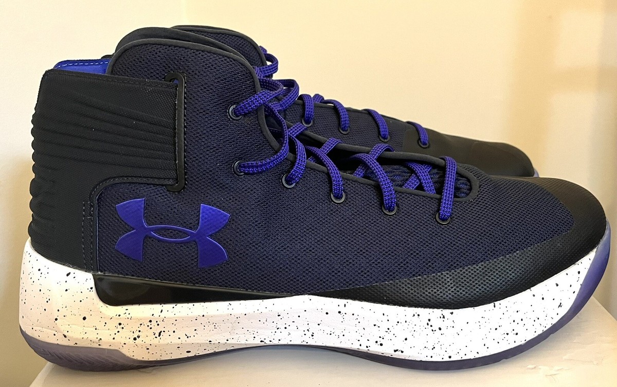 Under Armour SC 3Zero Mens 13 Gray Blue Curry Basketball Shoes 1298308 Under armour 3Zero Sneakers for Men for Sale | Shop Men main image 3