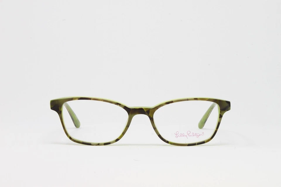 Óculos femininos Lilly Pulitzer cor Brewster granito limão tamanho 48mm NOVO! - Imagem 2 de 4