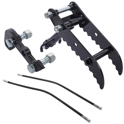 Mini Excavator Attachment Three Holes Hydraulic Clip Thumb for Small Digger