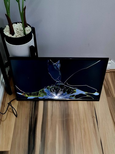 Acer EK240Y 23.8" LCD Monitor (1920x1080) - HDMI & VGA Ports (CRACKED SCREEN)