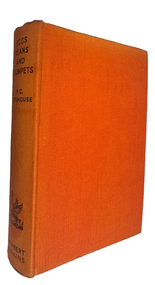 P G Wodehouse EGGS, BEANS & CRUMPETS 1st Edition/1st Print - 1940 - with Jacket Foto 3 de 4