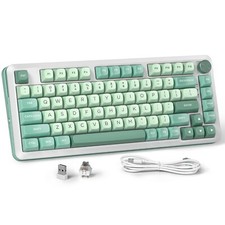 Redragon 75   Mechanical Keyboard, Gasket Mounted Wireless RGB Gaming