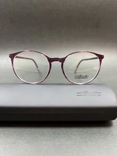 Silhouette SPX Illusion 2936 4110 Tricolor Dark Orchid  50-17-135 Eyeglasses