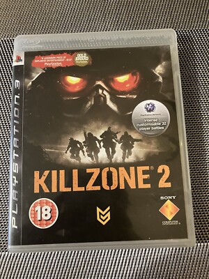Killzone 2 Videospiel PS3 mit Handbuch Sony ab 18 2009 in sehr gutem Zustand