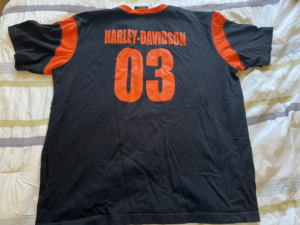 Camiseta Harley Davidson 2002 De Colección Hecha en EE. UU. Pesada Talla XL 100 Aniversario Foto 2 de 4