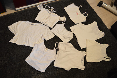 Großes 24 Cropped Shirt Paket schwarz/weiss 36 Bozzolo, Fashion Nova, Topshop