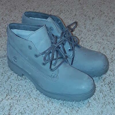 Timberland Women's Boots light grey size used Great Condition in a18m3  UK