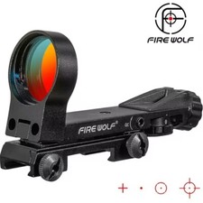New Multi Reticle Red Dot Sight Optical Scope 1X30 Reflex Sight for Rifle Gun