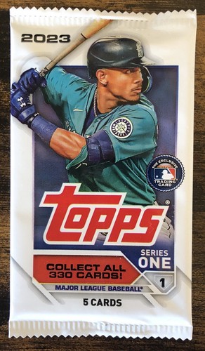 2023 Topps Series 1 Baseball 2 Pack Lot Sealed (Gunnar Henderson RC?) - Picture 5 of 6
