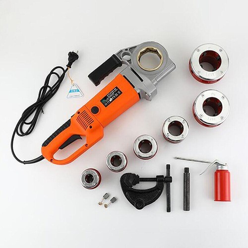 Portable Electric Pipe Threader Handheld Electric Pipe Threading Machine 2300W - Picture 5 of 5