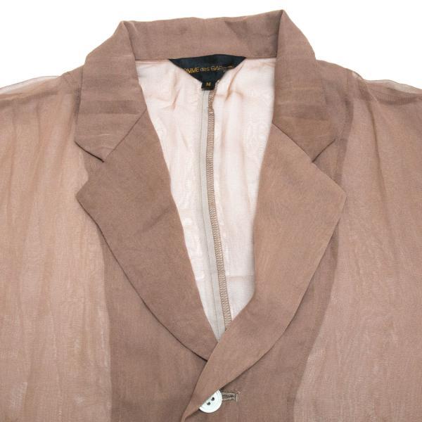 MEER. SHEER JACKET クリーム ànuke online store（アンヌーク） / Linen Sheer JacketLinen