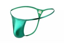 Tanga Hombre T Back Imitación Cuero Tanga Hombre Ropa Interior Tangas
