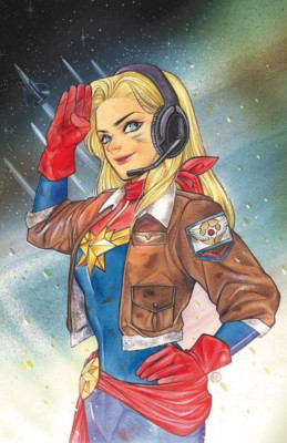 Captain Marvel #16 Peach Momoko Virgin Variant LTD to 600 Marvel - NM or Better