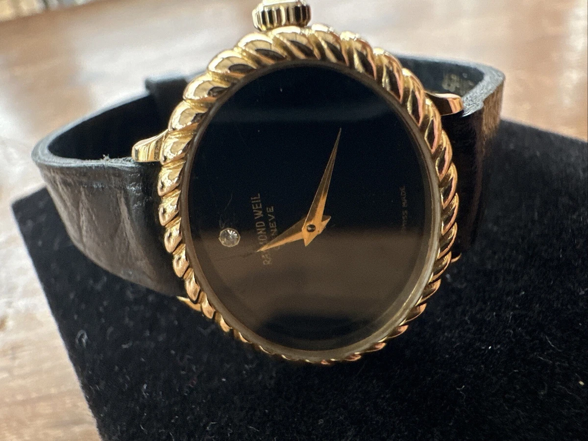 Gold Plated Case Mechanical ( RAYMOND WEIL Manual) Wristwatches
