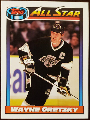 1991-92 Topps All Star Wayne Gretzky Hockey Card #258 | eBay
