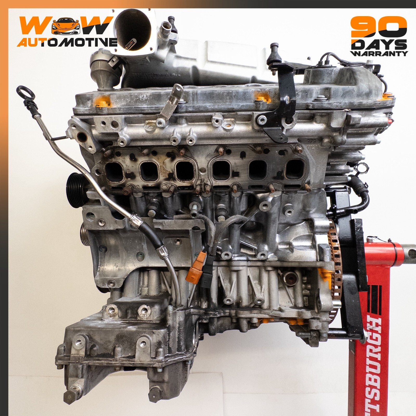 04-10 BENTLEY CONTINENTAL GT 6.0L W12 ENGINE MOTOR ASSEMBLY BEB 07D 115 911J OEM