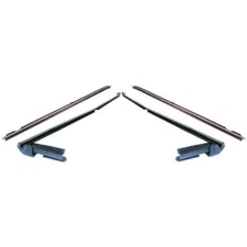 Inner & Outer Window Belt Felt Sweep Kit for 87-93 Ford Mustang Convertible