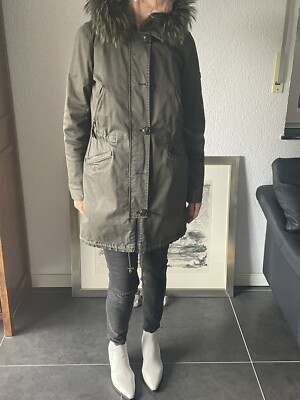 blonde no 8 Parka Aspen 415 Mantel Oliv Khaki