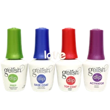 GELISH DIP Nail Dipping Powder Essentials Prep Base Activator Top/ Choose Any*