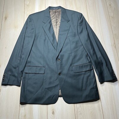 【HUGO BOSS】チーフテーラードジャケット CARLO BARBERA製 Hugo Boss Carlo Barbera & C. Super 100 Wool Green Sports