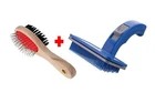 Self Cleaning Pet Hair Brush Clean Care Hand Grooming Comb Dog Puppy