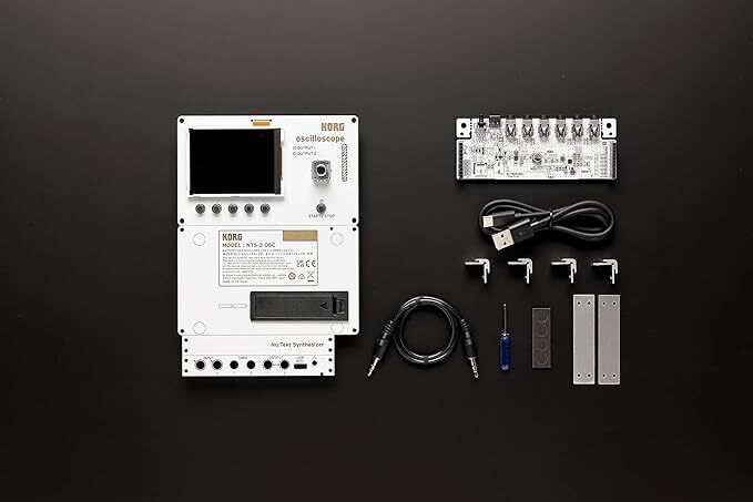 KORG Nu:Tekt NTS-2 oscilloscope kit assembly without soldering DIY