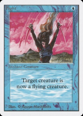 Flight (NM) #59 Unlimited Edition 2ED Magic Gathering card old school MTG