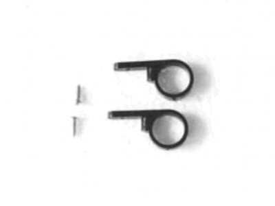 Heck-Servohalter-  E-Razor & viele 450er wie T-Rex & Co