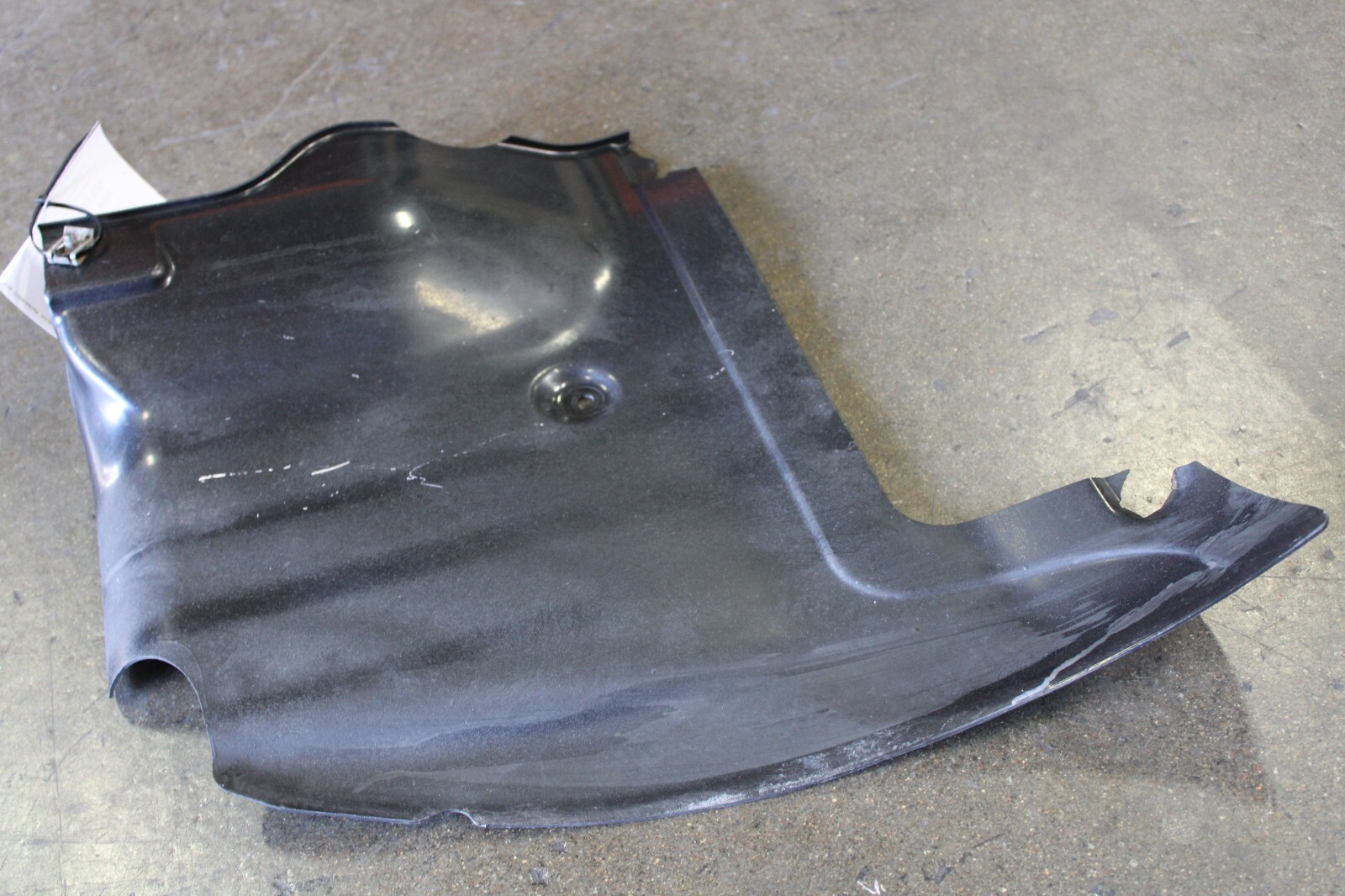 Ferrari 599 GTB, LH, Left, Rear Gravel Guard, Used, Dmg, P/N 68575500
