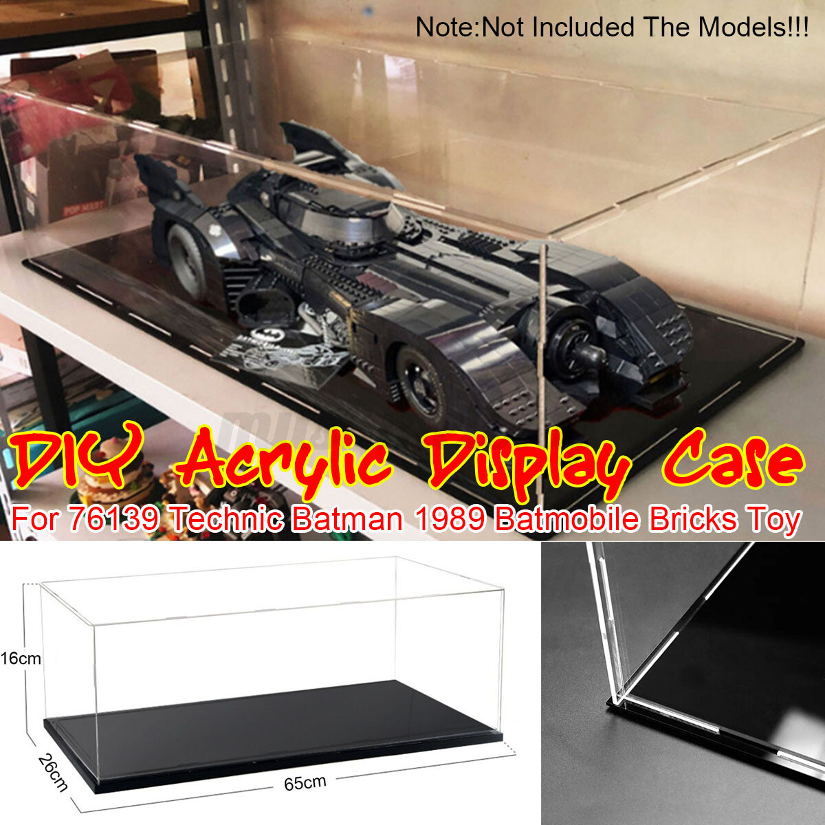 lego acrylic display case